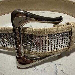 Vintage Y2K GUESS oversized buckle belt